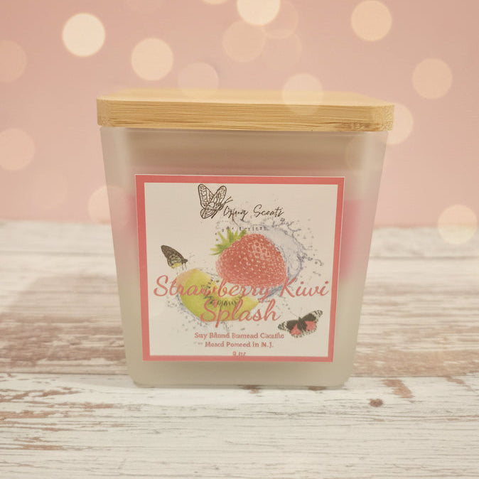 *New Summer Collection - Strawberry Kiwi Splash 8oz Candle