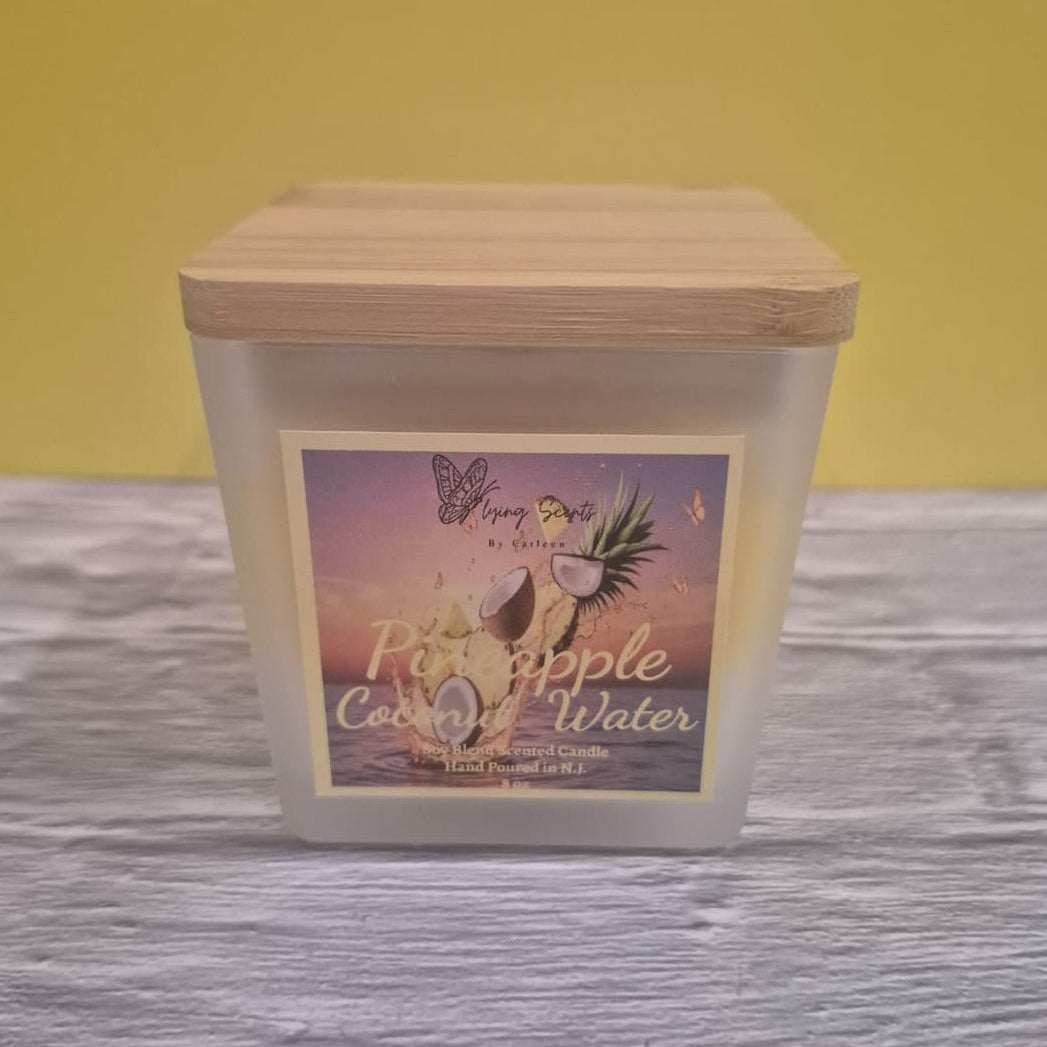 *New Summer Collection - Pineapple Coconut Water 8oz Candle