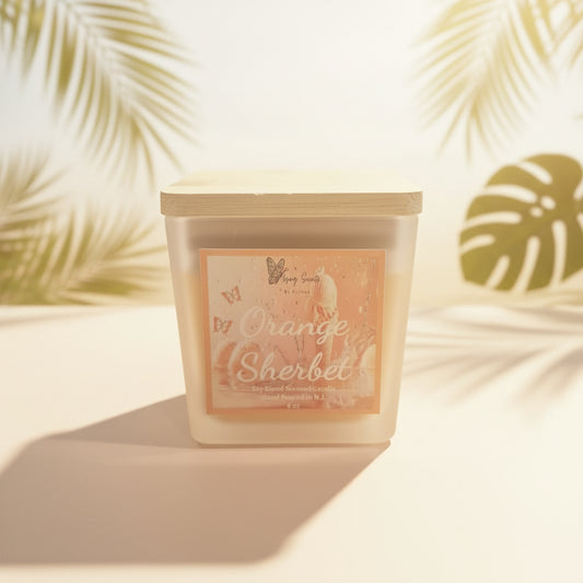 *New Summer Collection - Orange Sherbert 8oz Candle