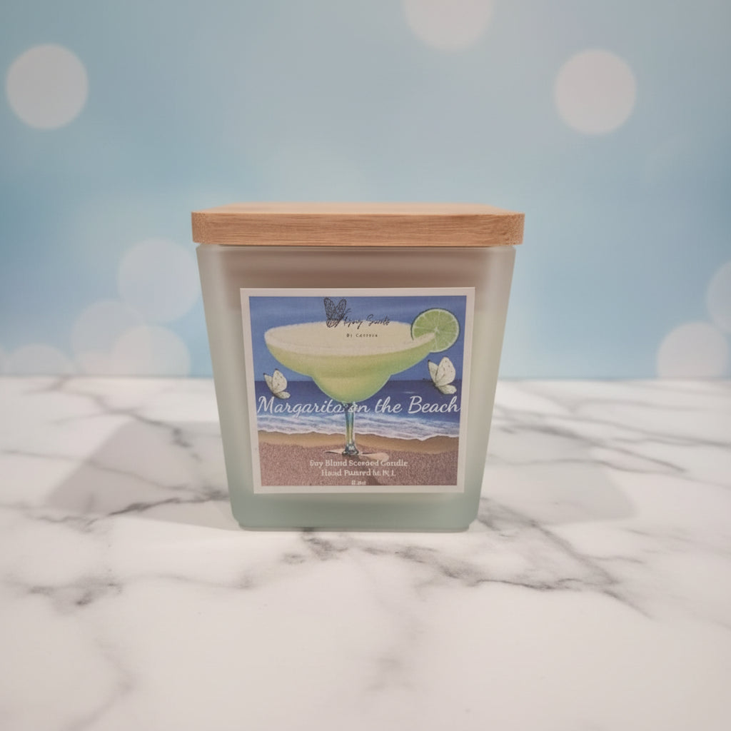 *New Summer Collection - Margrita on the Beach 8oz Candle