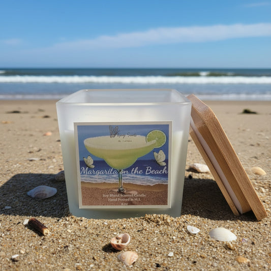 *New Summer Collection - Margrita on the Beach 8oz Candle