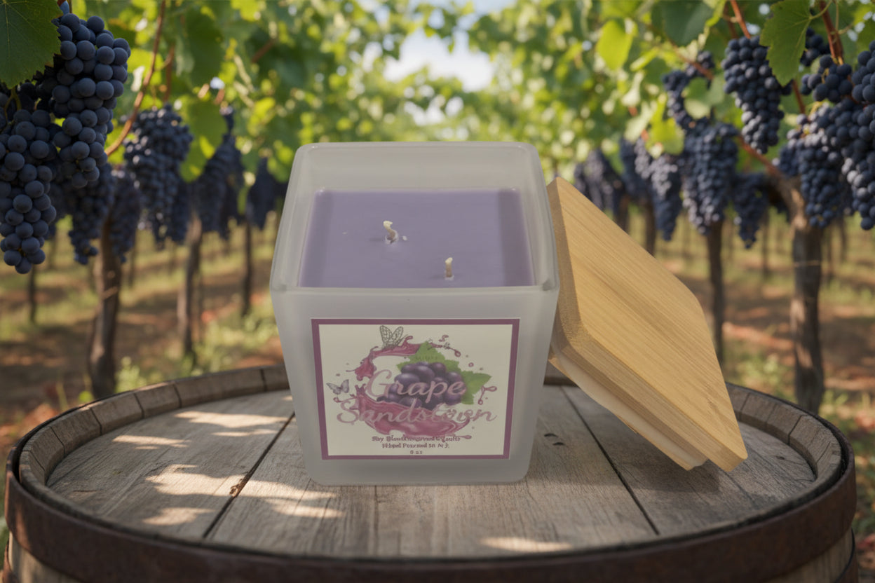 *New Summer Collection - Grape Sensation 8oz Candle